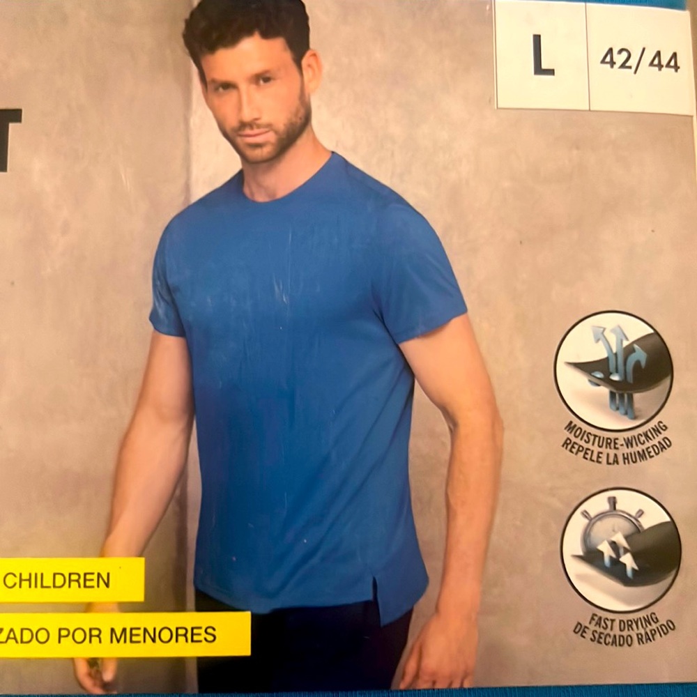 Workout men’s tee shirt NWT